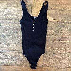 Express ribbed bodysuit tank